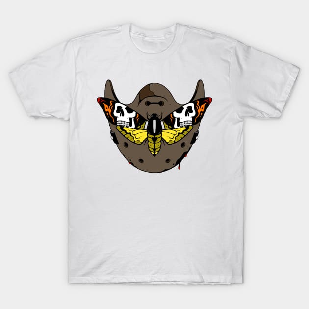 Hannibal Moth Mask T-Shirt by Creative Terror